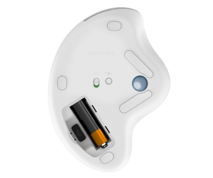 Myszka Logitech M575 Ergo Trackball biała